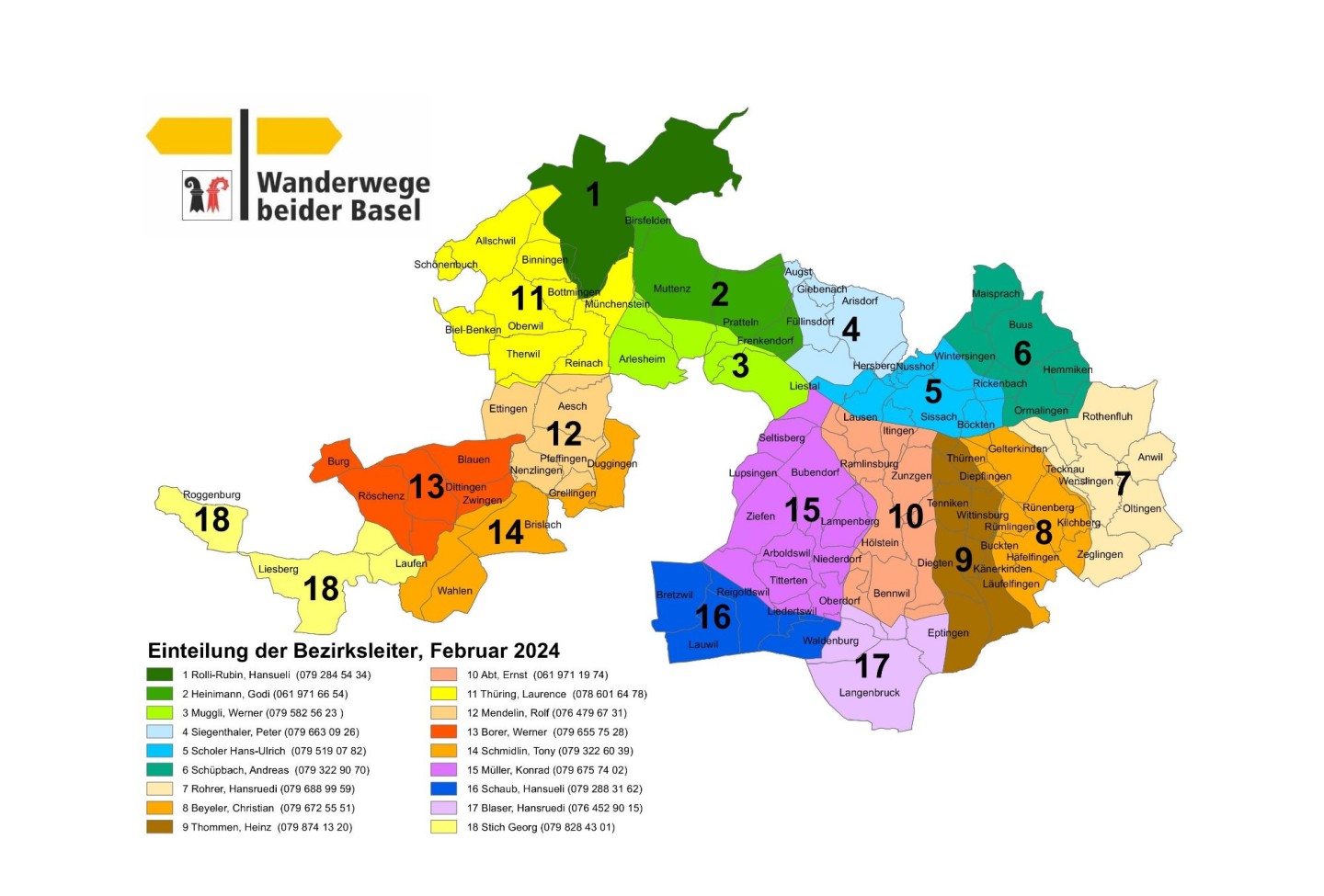 Einteilung Bezirksleitende 2024 breit