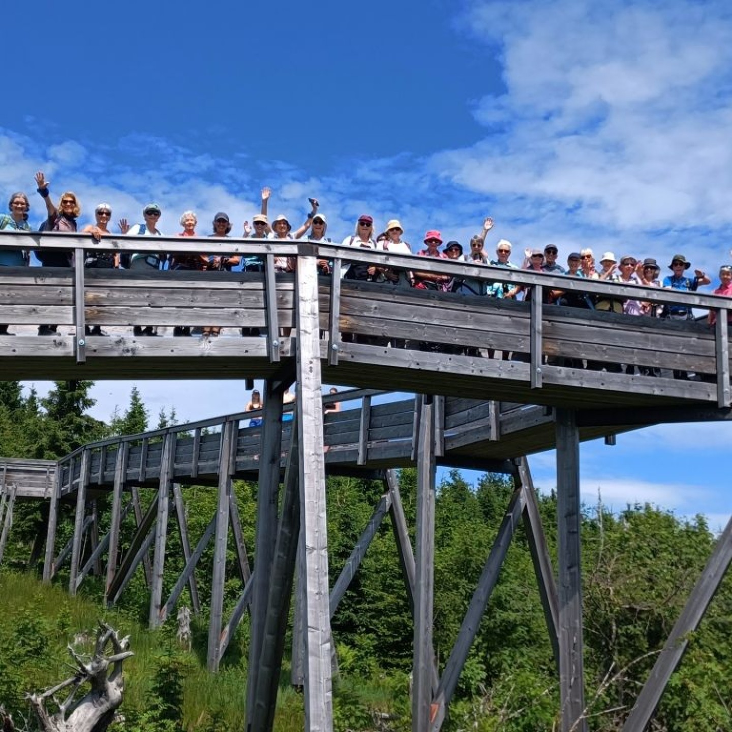 08 Gruppe auf dem Gäggersteg