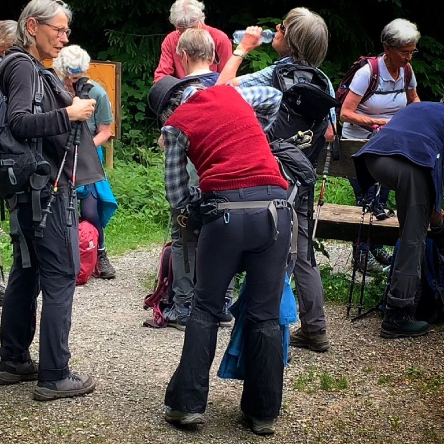 6 Ein letzter Schluck auf dem Stoffel, dann gehts runter