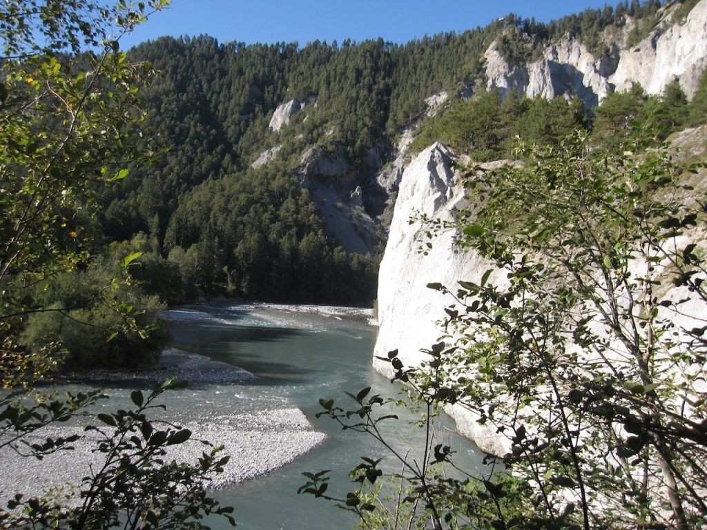 Rheinschlucht bei Versam