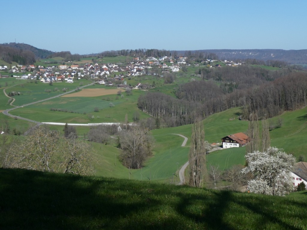 Unterwegs öffnet sich immer wieder der Blick Richtung Arboldswil